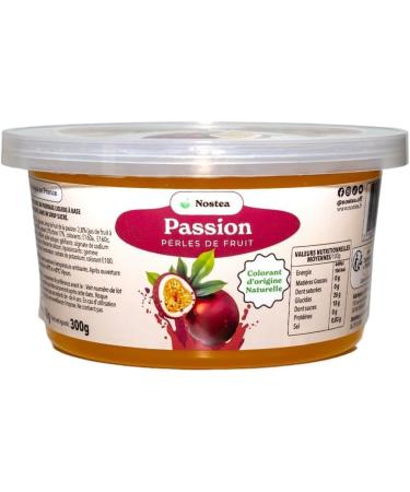  Nostea Nostea - Bubble Tea Beads - Popping Boba 100% Vegan Gluten Free - Fruit Juice Beads for Tea Drinks Dessert - Made in France - 450g (Passion) - Buy Online on GoSupps.com