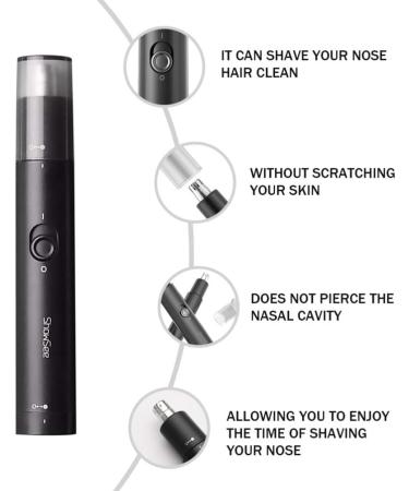 Buy 1pc Unisex Nose Hair Trimmer - Effective Nose Hair Cleaner Tool & Razor | Personal Care Gadget for Smooth Grooming - Buy Online on GoSupps.com