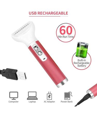 SIMOULI 5 in 1 Electric Razor for Women - Painless Hair Removal for Legs, Underarms, Bikini Line, Face, Eyebrow & Nose - Wet & Dry Bikini Trimmer Included - Buy Online on GoSupps.com