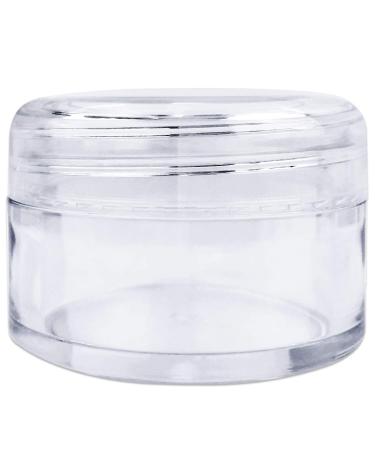 Beauticom 24PC 20G/20ML Clear Jars for Eyeshadow Makeup & Samples - BPA Free Screw Cap - Buy Online on GoSupps.com