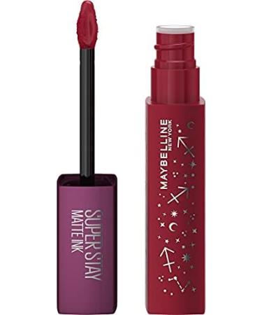 Maybelline New York Superstay Matte Ink Zodiac Lipstick matte long-lasting limited edition shade 115 Founder