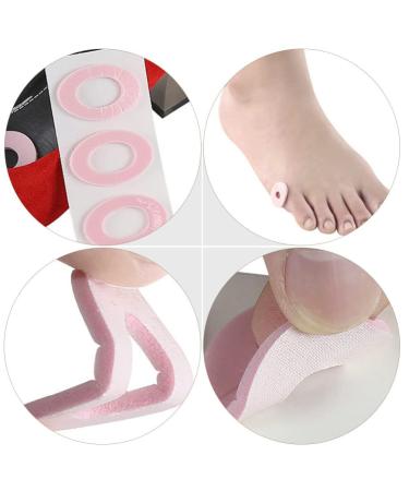 FOMIYES Latex Corn Cushions - 6pcs Oval Self-Adhesive Foot Care Pads for Women and Men - Buy Online on GoSupps.com