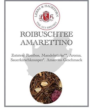 Lerbs & Hagedorn Lerbs & Hagedorn Rooibos Tea with Almonds | Almond Pastry Approx. 2 kg (162 l) Rooibos tea almond pieces freeze-dried sour cherry pieces