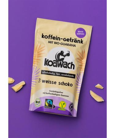Koawach Spring Set - Organic Vegan Caffeine Cocoa with Guarana - Fairtrade Gift Set (4x100g) - Delicious Flavors - Buy Online on GoSupps.com