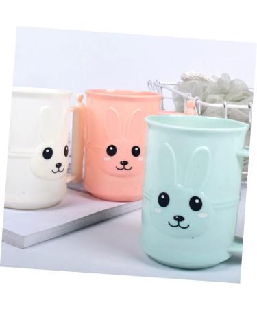Buy Zerodeko 3pcs Cartoon Toothbrush Mug Set | Cute White Cups for Kids - International Shipping Available - Buy Online on GoSupps.com
