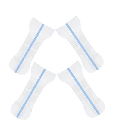 Beavorty 4pcs Swimming Stickers Water Proof Stickers Women's Private Stickers Non-woven Fabric White