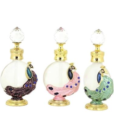 DFJOENVLDKHFE Vintage Patterned Glass Refillable Perfume Bottle Wedding Ladies Gifts (Size : Pink Color : 12ML) Pink 12ml - Buy Online on GoSupps.com