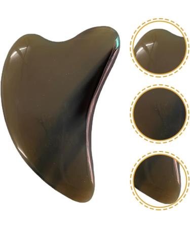 FRCOLOR Triangular Scraping Board - Chinese Guasha Tool for Face Neck & Foot Massage | Jade Comb & Scraper for Muscle Relief | International Shipping Available - Buy Online on GoSupps.com