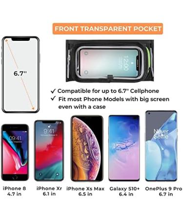 LUREMADE Hydration Running Belt with Water Bottle Holder for Men Women Hiking Fanny Pack Walking Waist Pack for iPhone Phone Carrier Holder Marathon Runner Water Pouch for Jogging Cycling Biking black - Buy Online on GoSupps.com