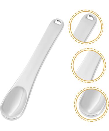 Ipetboom Spatules Maquillage En M tal Lot De 10 Petites Applicateurs De Cr me Yeux En Alliage Argent Pour Maquillage Visage Usage Familial Institut De Beaut 6.00X1.20X0.20CM argent - Buy Online on GoSupps.com