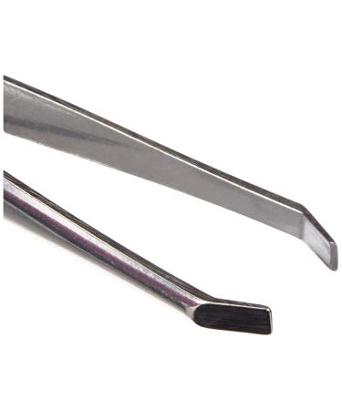 NC 5092 Stainless Steel Tweezers - Square Tip Bevelled 9 cm | Precision Tool for Professionals - Buy Online on GoSupps.com