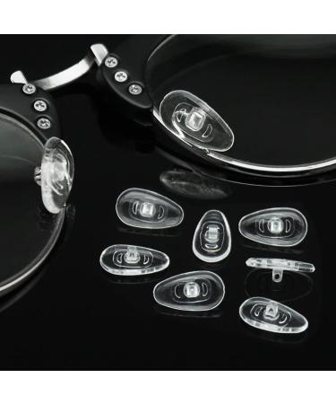 Buy CCHUDE 25 Pairs Soft Silicone Anti-Slip Glasses Nose Pads - Comfort & Cushion for Sunglasses Replacement - Buy Online on GoSupps.com