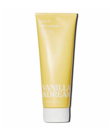 Victoria's Secret PINK Vanilla & Dreamy Fragrance Body Lotion Notes of Coconut & Caramel (8 oz)