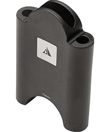 Profile Designs Aerobar Bracket Riser Kit Black 50mm Black