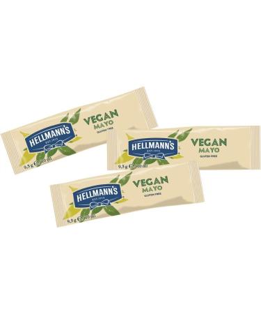 Hellmann's Vegan Mayonnaise Sachets 200 x 10ml - Convenient and Delicious Vegan Mayo Packs - Buy Online on GoSupps.com