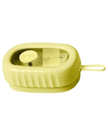 Multifunctional Soap Box Bathroom Roller Brush Scrubber Easy Refill Liquid Chamber for Housework