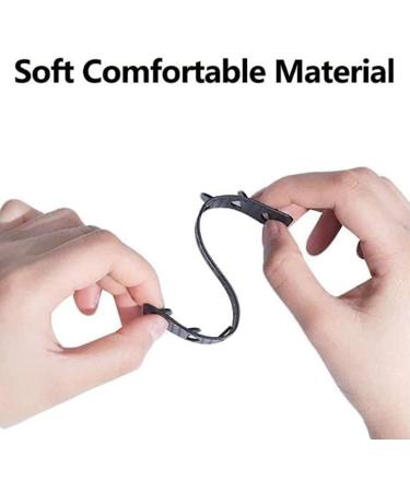 10-Piece Black Mask Extension & Anti-Straying Ear Protection | Decompression Holders & Ear Grips Accessories - Buy Online on GoSupps.com