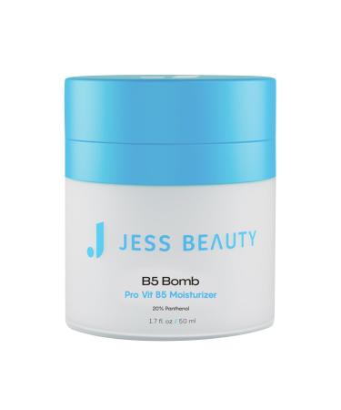 JESS BEAUTY | B5 Bomb Pro Vit B5 Face Moisturizer | Panthenol Cream Skin Care | Vegan Face Cream Skincare Hydration 50 ml