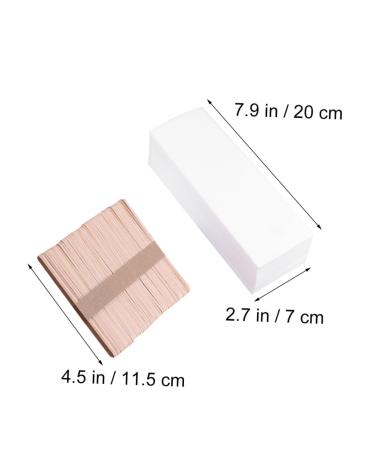 FRCOLOR 1200 STK Depilatory Strips - Wooden Wax Strips for Hair Removal | Strong Cotton Cleaning Cloth | International Shipping Available - Buy Online on GoSupps.com