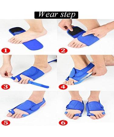 Bunion Corrector & Splint: Orthopedic Big Toe Straightener for Hallux Valgus Pain Relief | Bunion Pads & Brace - Buy Online on GoSupps.com