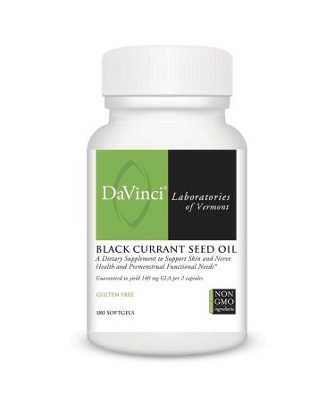 Davinci Labs - Black Currant Seed Oil 180 gels