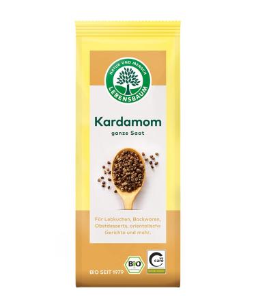 ORGANIC WHOLE GRAIN CARDAMON 50g - LEBENSBAUM