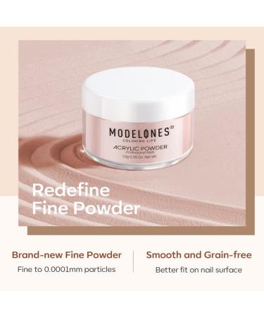 Modelones Nude Nail Acrylic Powder Set - 6 Pcs All Seasons Skin Tones, Brown Neutral for 3D Nail Art & French Extension - Perfect Gift for Women - Buy Online on GoSupps.com