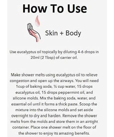 Eucalyptus Oil - 4 oz | Natural Essential Oil for Aromatherapy and Wellness Eucalyptus 4 Fl Oz (Pack of 1) - Buy Online on GoSupps.com