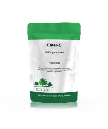 ECO-VITS Ester-C (1000MG) 240 CAPS Emballage recyclable Pochette scell e