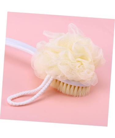 2pcs Healeved Back Scrubber Brushes with Handle - Soft Body Loofah for Shower Massage - Buy Online on GoSupps.com