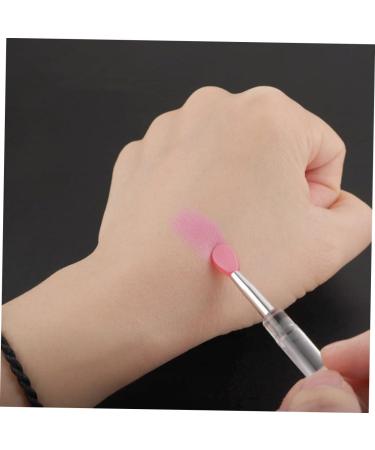 Mipcase 16 Pcs Silicone Lip Brush Set - Portable Lip Makeup Tool with Lid for Perfect Lipstick Application - Buy Online on GoSupps.com