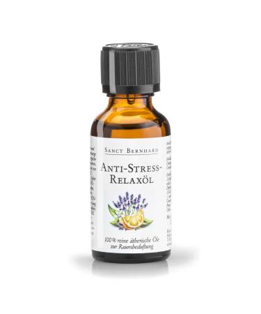 Sanct Bernhard anti-stress relaxation oil with lavender lemon balm orange geranium 30 ml