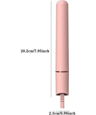 Buy Ceramic Mini Curling Wand for Short Hair - Travel-Friendly Dual Voltage Curler - Perfect for Worldwide Trips | Good Guy Hair - Pink - Buy Online on GoSupps.com