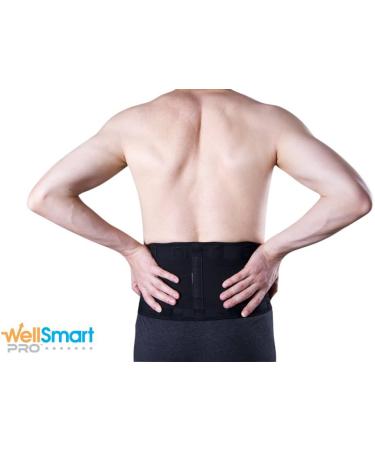 WellSmart Pro Golf Huggy - Premium Lower Back Support for Golfers & Tennis | Adjustable Compression Brace for Injury Protection, Pain Relief & Recovery | Comfortable & Strong Design - 3 Sizes Available - Buy Online on GoSupps.com