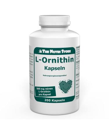 L-ORNITHIN 500 mg capsules 200 pcs capsules