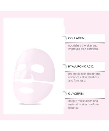  G n rique Set of 4 collagen masks overnight hydrating hydrogel mask deep hydration anti-wrinkle pore minimizing for all skin types - Buy Online on GoSupps.com