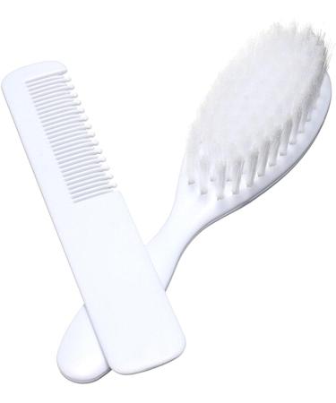 Soft Baby Hair Brush & Comb Set for Gentle Grooming - BleuMoo - Buy Online on GoSupps.com