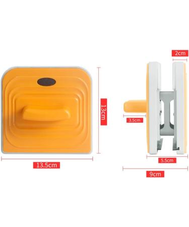 Window Cleaner Wipers Glass Cleaner Double Side Window Cleaner Glider Washing Brush Equipment Glass Wiper Cleaning Tool for High-Rise and Car Glazed Windows Thickness (White) - Buy Online on GoSupps.com