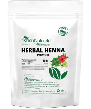 Herbal Henna Powder 100gm + Rose water 100ml - Buy Online on GoSupps.com