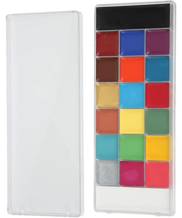  LiebeWH 20 Colors Face Body Paint Oil High Saturation Face Paint Makeup for Party Stage Show Cosplay Holiday Celebration - Buy Online on GoSupps.com