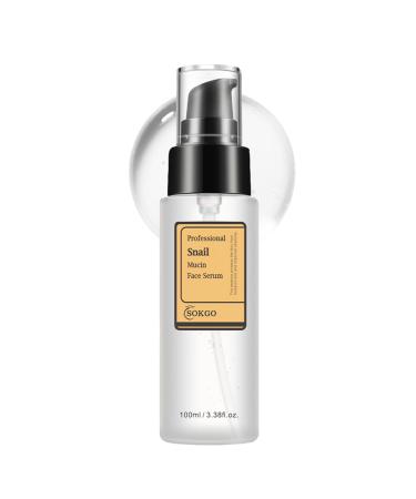 Professional Snail Mucin Serum Intensive Hydration and Repair for Healthy Skin 1PCS