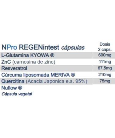 NPRO REGENintest Darmformule 60 Capsules - Buy Online on GoSupps.com