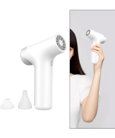 Travel Hair Dryer Powerful 5 Speeds Fast Drying Professional Blow Dryer Cordless Hair Dryer for Salon Hotel Women Men white - Buy Online on GoSupps.com