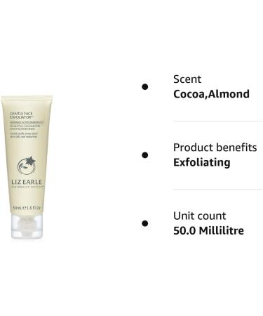 Liz Earle Gentle Face Exfoliator 50ml Tube - Pack of 1 | Exfoliating Skincare - Buy Online on GoSupps.com
