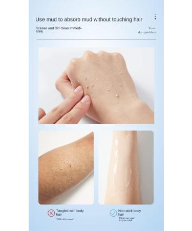 Rubbing Mud for Skin 2023 New Mud Rubbing Artifact Rubbing Mud Gel Rubbing Mud Exfoliating Peeling Solution for Body All Skin Type 350ML (Milk) - Buy Online on GoSupps.com