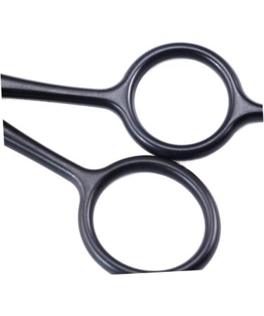 FRCOLOR Stainless Steel Nose Hair Trimmer - Black Eyebrow & Nose Hair Groomer Simple Design 1pc - Buy Online on GoSupps.com