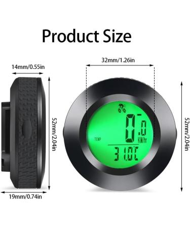 XPJBKC Wireless Bike Computer - Waterproof Speedometer with 3-Color Backlight | Multifunctional & Auto Wake-Up Feature - Buy Online on GoSupps.com