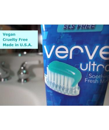 Verve Ultra SLS-Free Toothpaste with Fluoride 4.5 oz. (Pack of 4) - Dental Care Essentials - Buy Online on GoSupps.com