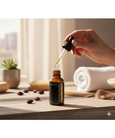 Natureluxy Souchet oil 30 ml spray + oil paint 30 ml pipette 100 natural - Buy Online on GoSupps.com