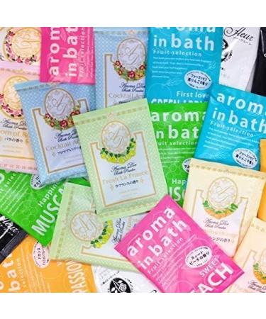 Japanese Bath Salt Mystery Box Set - 30 Assorted Packs from Japan | Ideal Gift for Birthday, Christmas, Mother's Day | Relaxing Spa Experience - Buy Online on GoSupps.com
